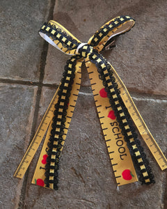 School Ribbons Bow
