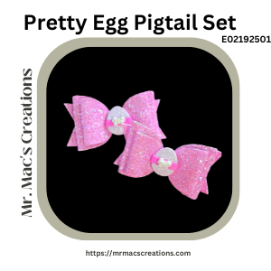 Pretty Eggs Pigtails Set