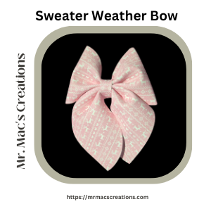 Sweater Weather Bow